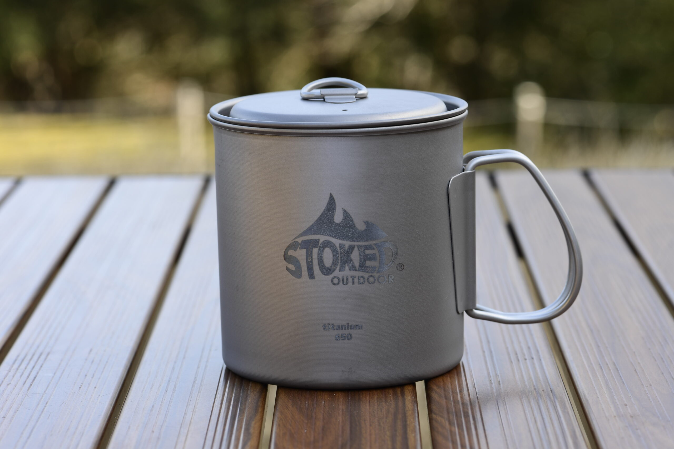 STOKED チタンヌードルマグ