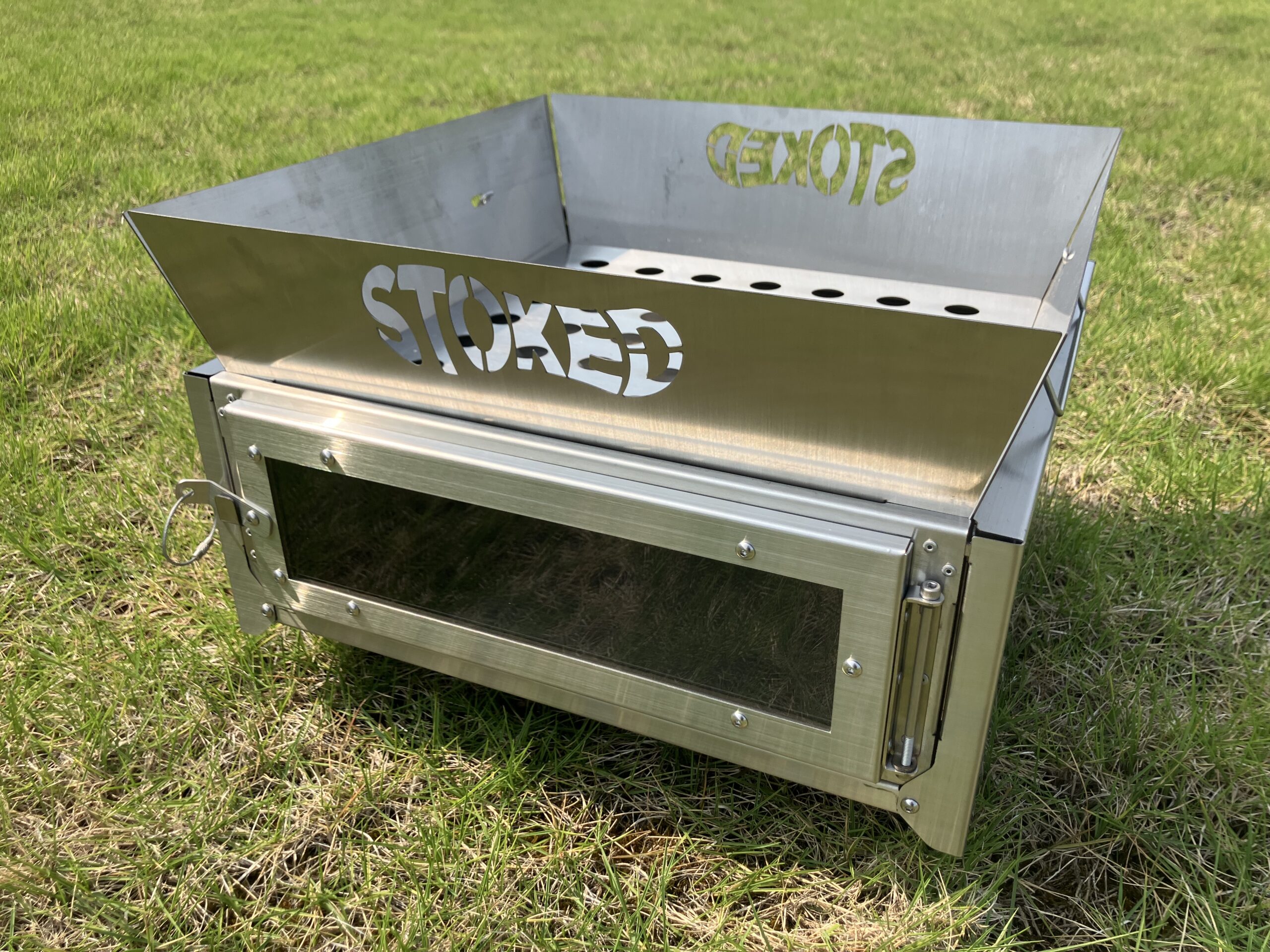 OVEN FIRE STOVE［耐熱ガラス扉タイプ］